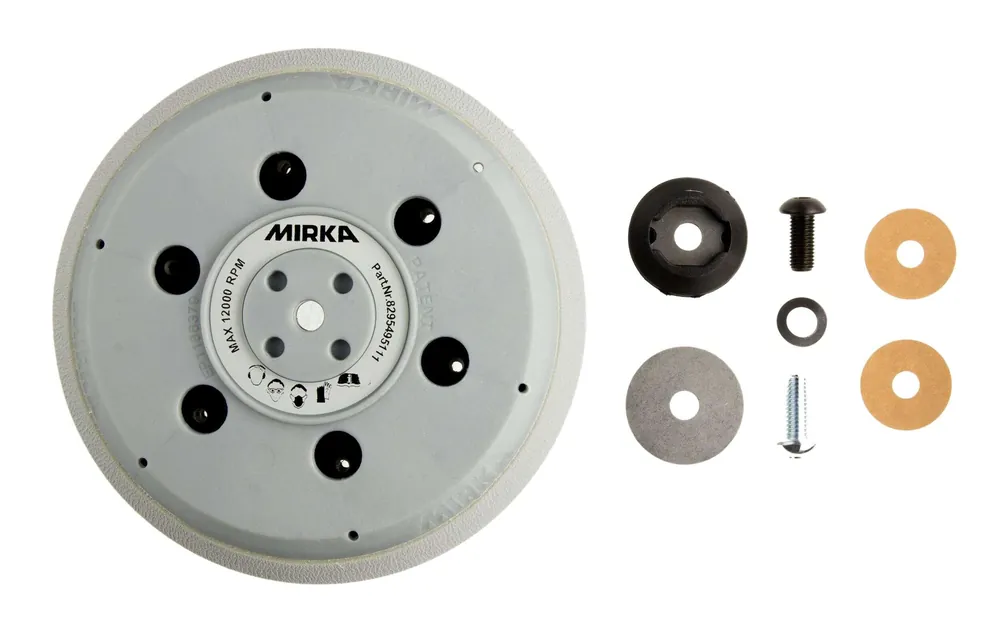 Mirka Accessoires 8295495111 Unipad Disque de support Ø 150 mm 5/16" + M8