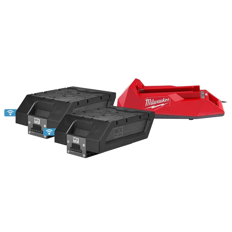 Milwaukee MX 4933479160 MXF NRG-406 Duo Pack Batterie 72 Volt 6.0 Ah Li-ion + chargeur MXF C
