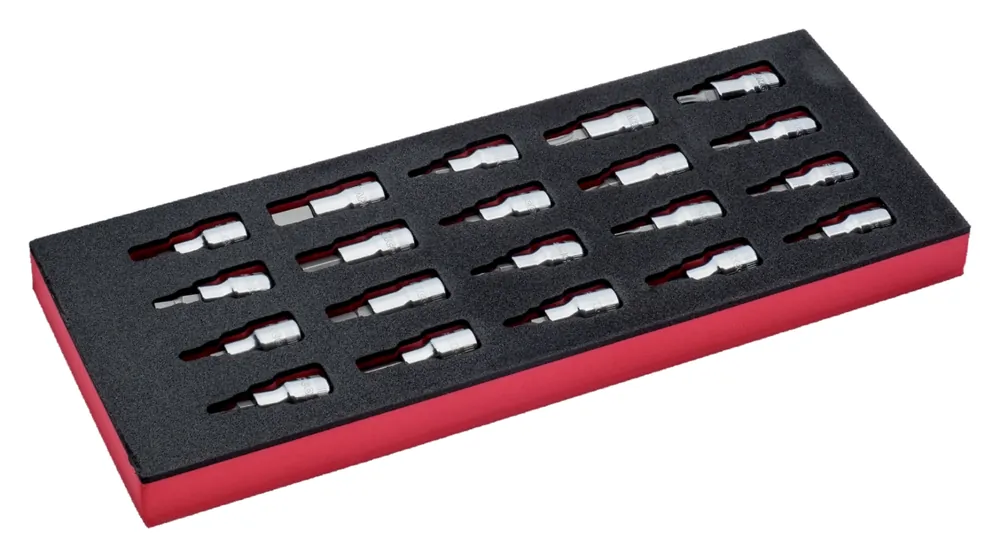 Bahco FF1E2209 Jeu de douilles 1/2" 20 pièces