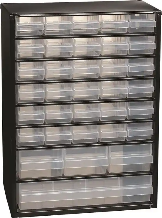 Raaco 132091 Commode DIY en acier avec 34 tiroirs