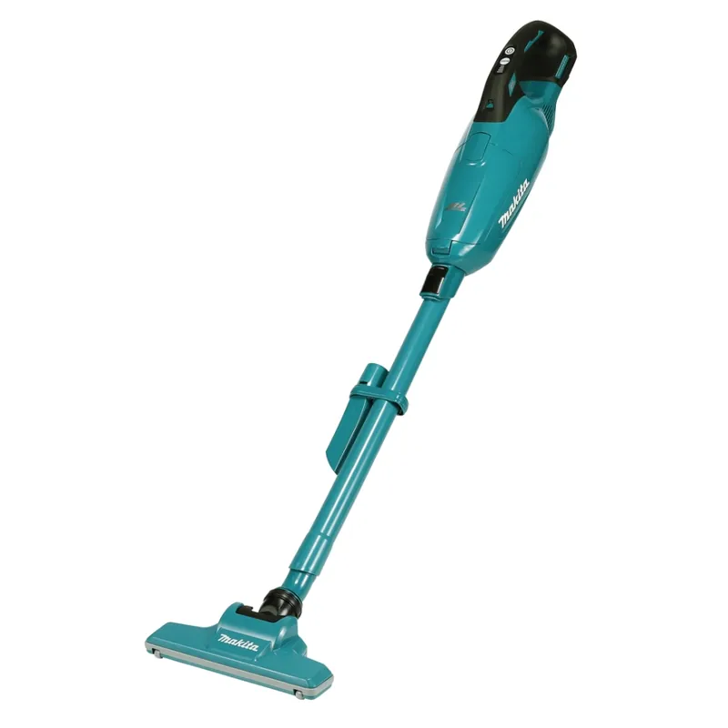 Makita DCL285FZ aspirateur sans fil Blue 18V avec puissance d‘aspiration réglable hors batteries et chargeur