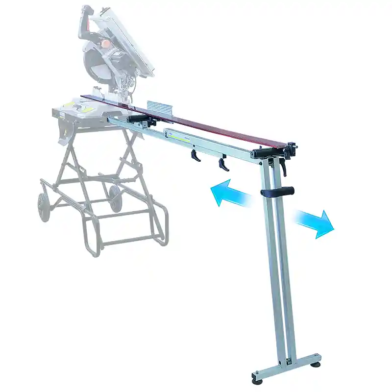 Virutex 5850168 TEX58Z Guide télescopique pour MT58K Train de roulement sur roues