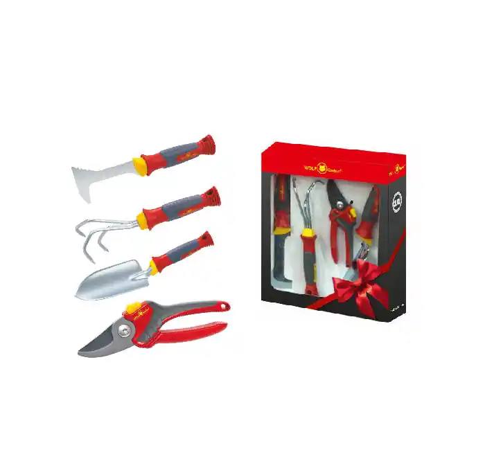 wolfgarten 73ABB001650 Set d‘outils de jardinage