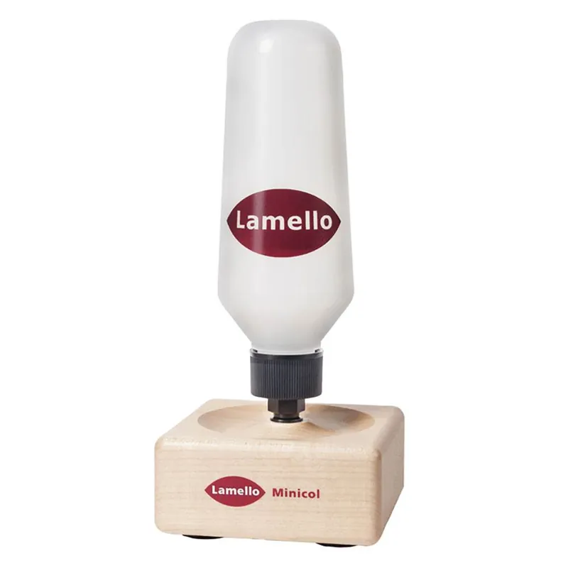 Lamello 175500 Unité de colle Minicol, y compris la buse en plastique pour les rainures des lattes