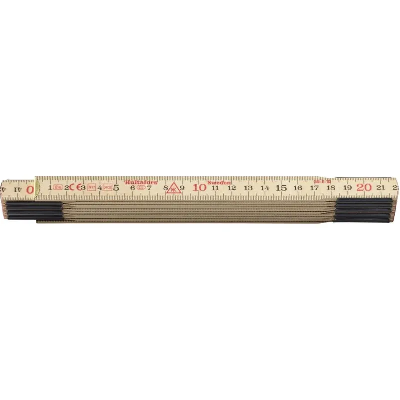 Hultafors HU100004 Règle pliante 59 2m - 10 pièces