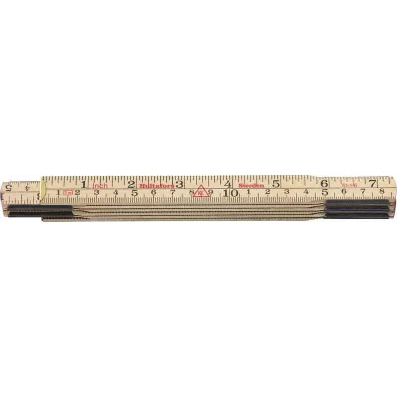 Hultafors HU100704 Règle pliante 61 1m - 6 pièces