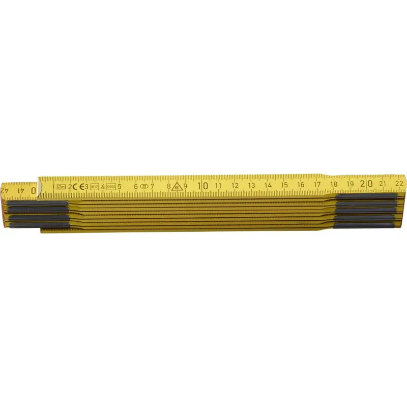 Hultafors HU106610 Règle pliante P600 2m - jaune