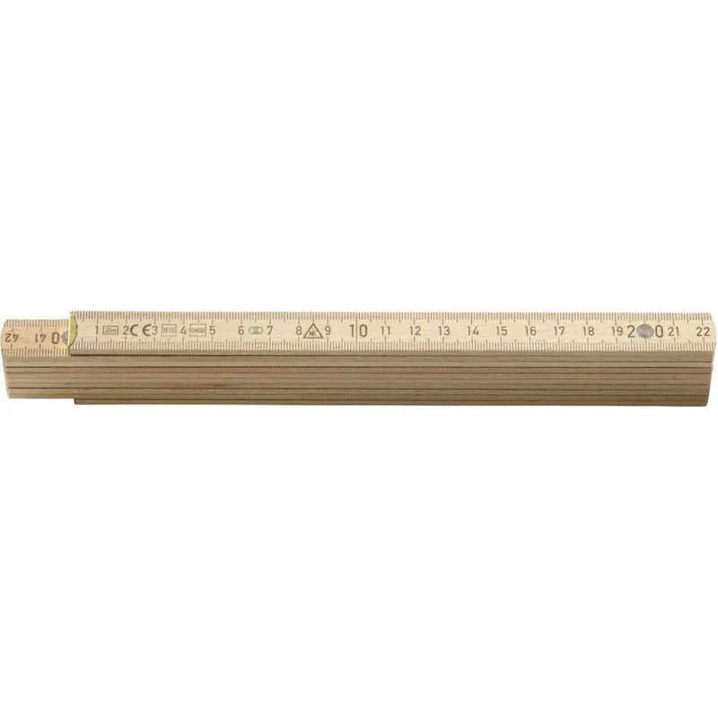 Hultafors HU108010 Règle pliante 3500 2m - couleur bois
