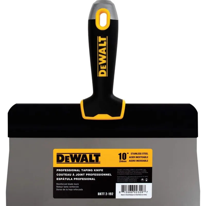DeWalt Accessoires 2-192 Couteau à sparterie lame haute acier inoxydable lame épaisse manche souple 254 mm