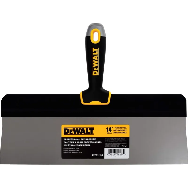 DeWalt Accessoires 2-196 Couteau à sparterie lame haute acier inoxydable lame épaisse manche souple 356 mm