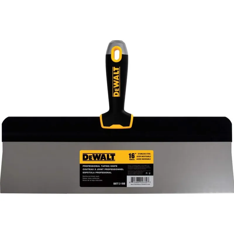 DeWalt Accessoires 2-198 Couteau à sparterie lame haute acier inoxydable lame épaisse manche souple 406 mm
