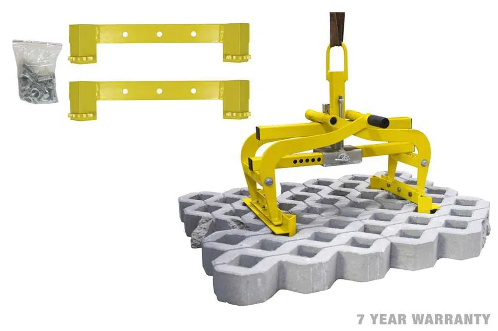 Orit H-600-600-1021-020 Pince pour bloc d‘herbe (jeu de 2 supports) pour H-600 "Octopus"