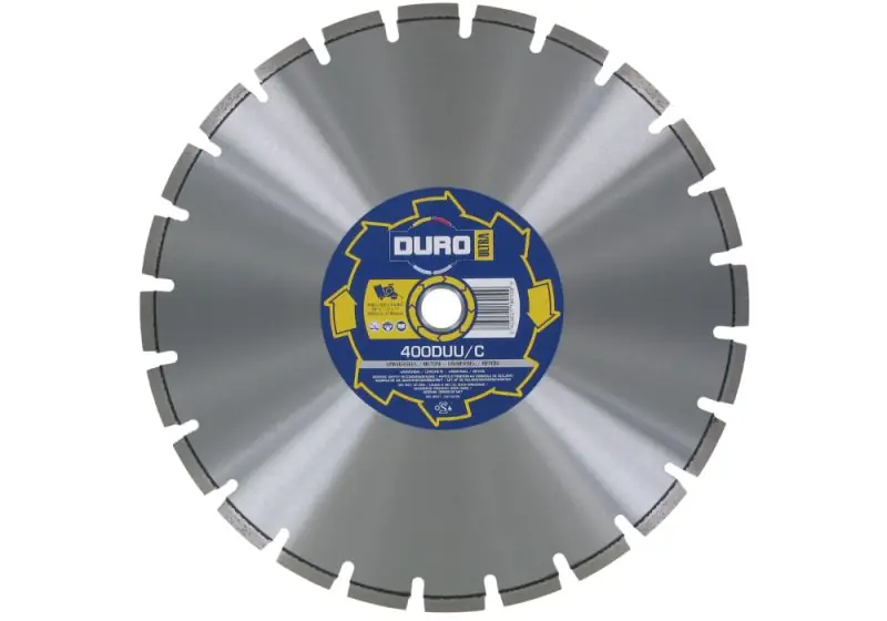 Duro 10206 Scie diamantée DUU/C 400X25,4