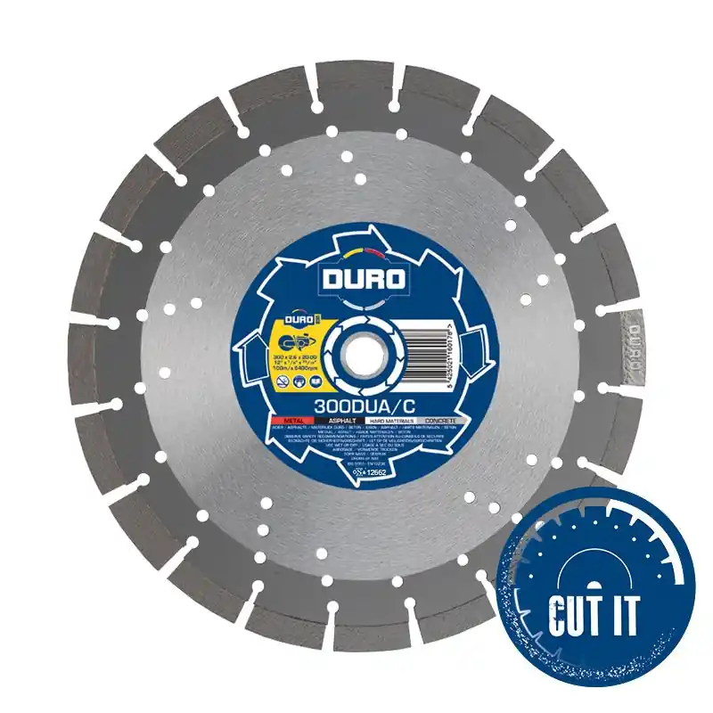 Duro 10509 Scie diamantée DUA/C 300x25,4