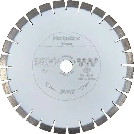 Duro DU-ROCKSTONE Scie diamantée Rockstone 230x22.2