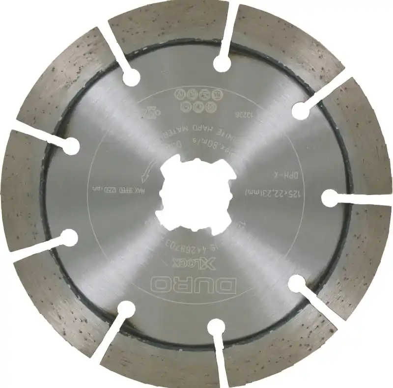 Duro DPH-X 125 Scie diamantée DPH 125 x XLOCK
