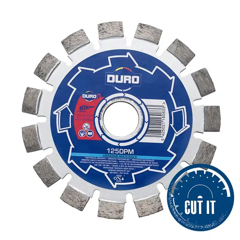 Duro 20800 Fraise à joint diamantée DPM 115x6x22,2
