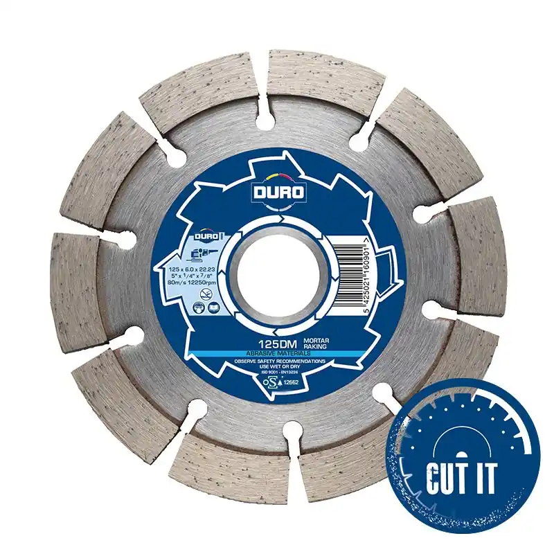 Duro 30300 Fraise à joint diamantée DM 115x6x22,2
