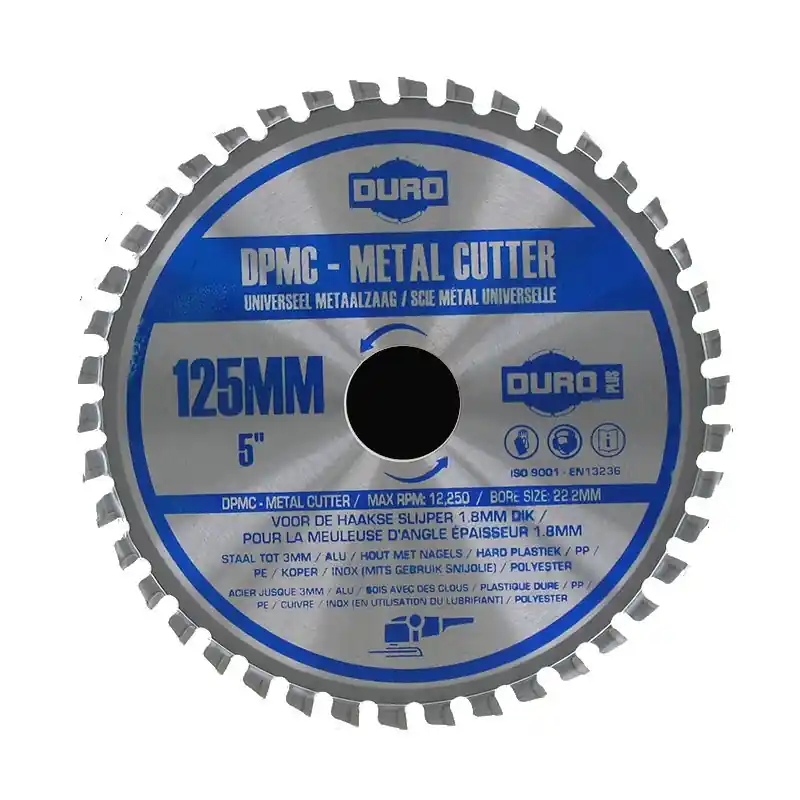 Duro METAL125 Scie à métaux DPMC 125x1,8x22,2