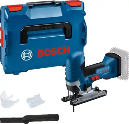 Bosch Bleu 06015B2000 GST 18V-125 S Scie sauteuse professionnelle 18V excl. batteries et chargeur en L-Boxx