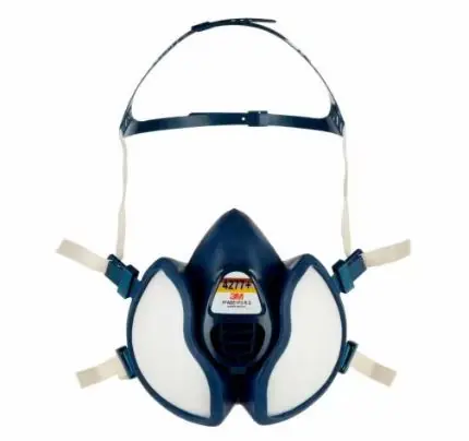 3M 1.21.15.427.75 4277+ Demi-masque réutilisable sans entretien, FFABE1P3 R D Filtres 1 pièce