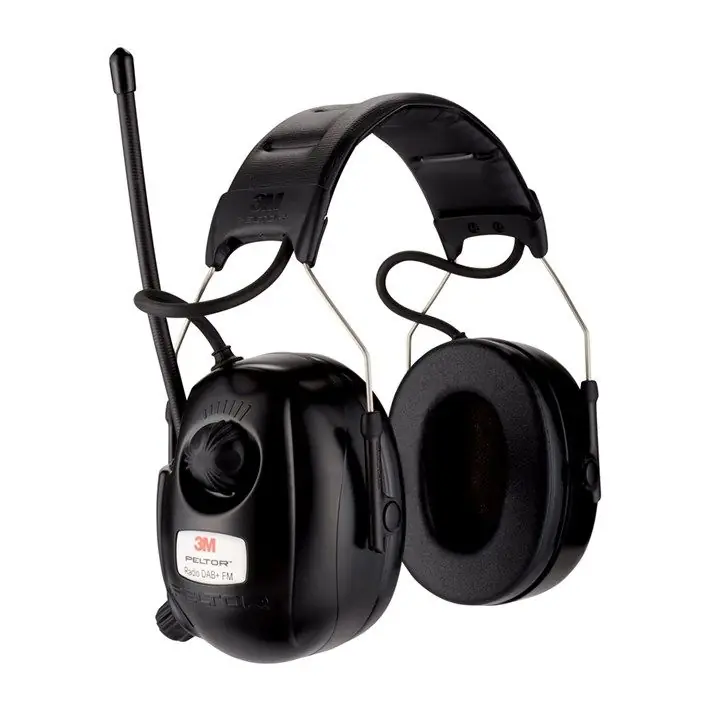 3M 6.21.35.070.00 Peltor™ Headset avec radio DAB+ et FM, 31 dB, serre-tête, HRXD7A-01