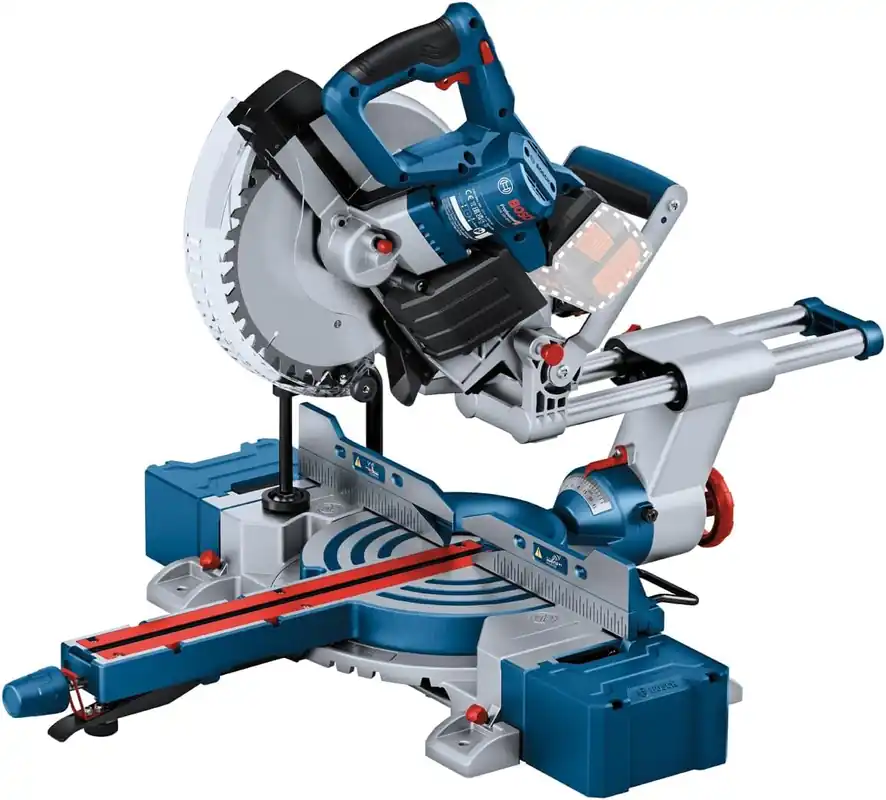 Bosch Bleu 0601B51100 GCM 18V-254 D 18V Accu cut-off saw 254 mm excl. batteries et chargeur