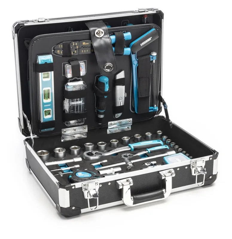 Huvema 34062 Mallette d‘outils 128 pièces