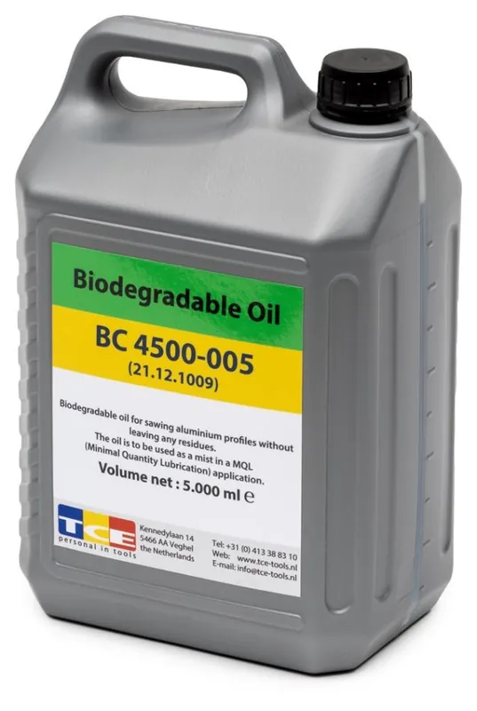 TCE 21121009 Huile de coupe organique pour métaux non ferreux, aluminium, magnésium 5 litres