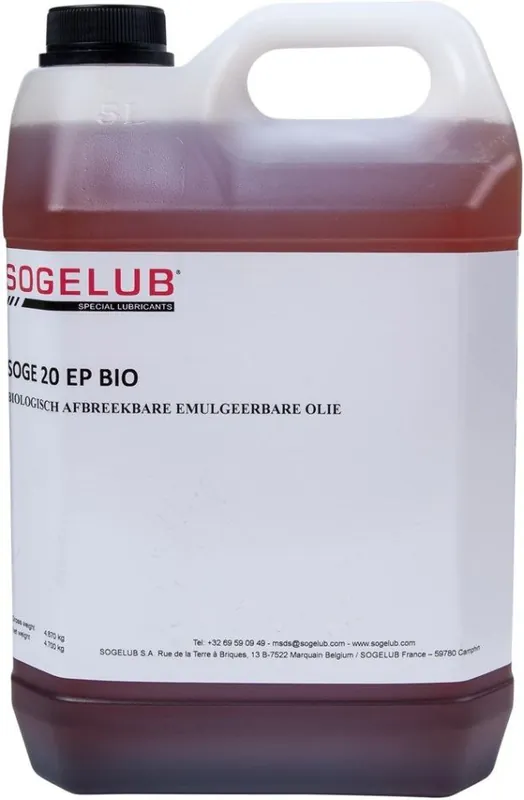 Huvema 21121031 Huile émulsifiable biodégradable 5 litres
