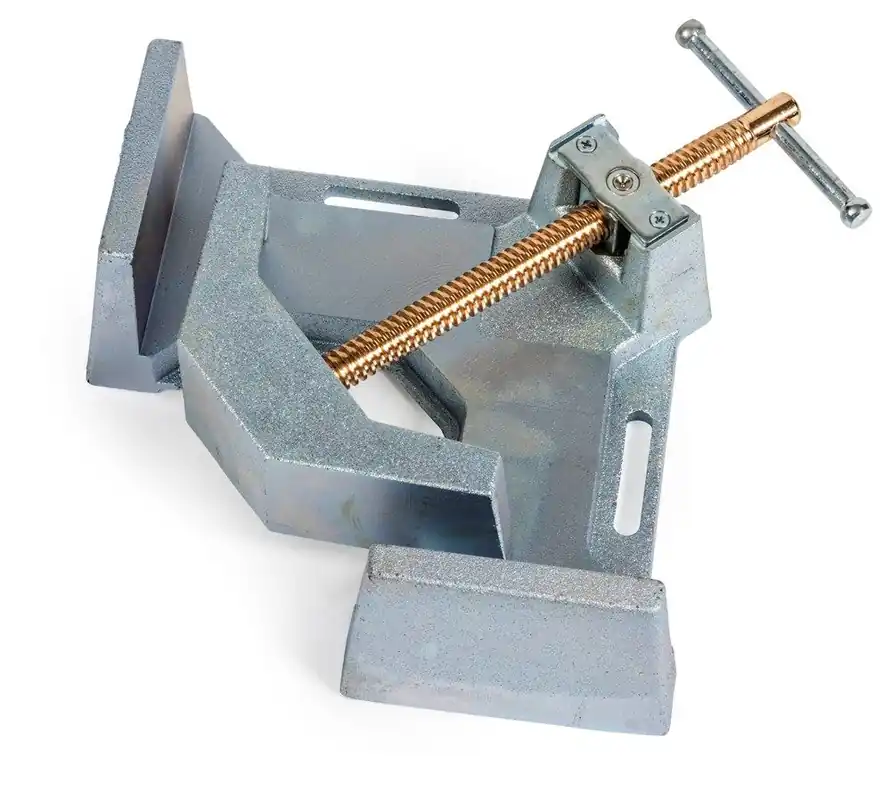 Huvema 21131061 Pince à souder professionnelle 120 mm 90° en fonte ductile