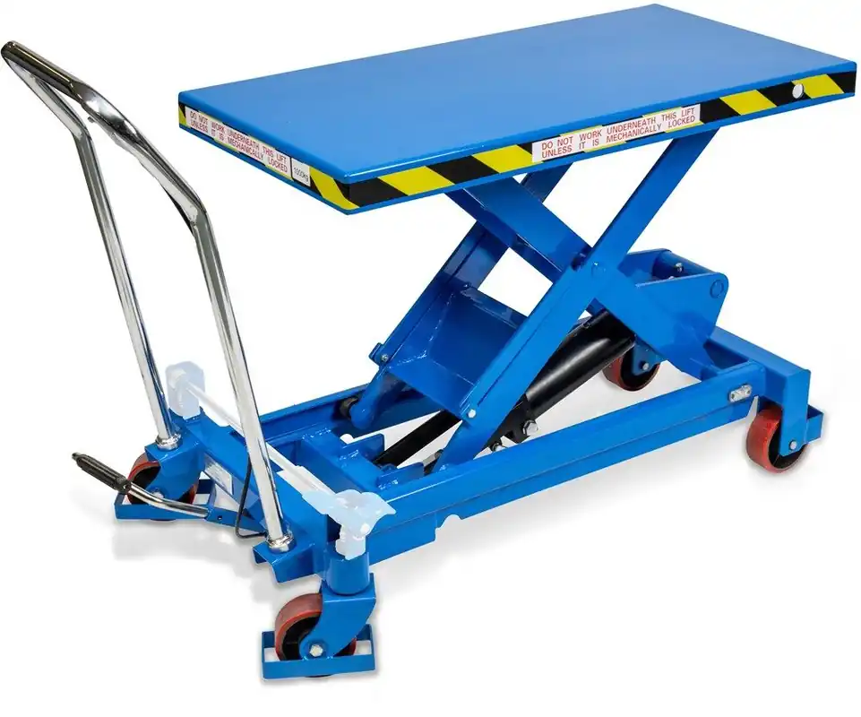 Huvema 41005 Table élévatrice hydraulique 815 x 500 mm 500 kg