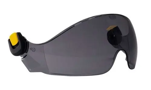 Petzl PE-A015BA00 Visière de protection Vizir Shadow