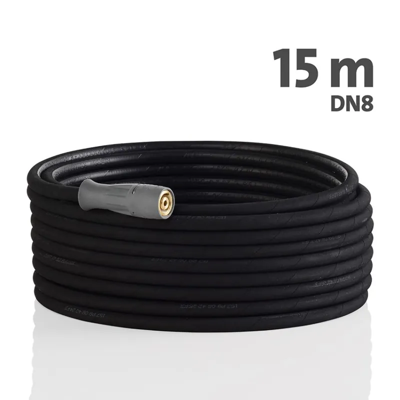 Kränzle Accessoires 44879 Tuyau HD noir 15 mètres (DN8)