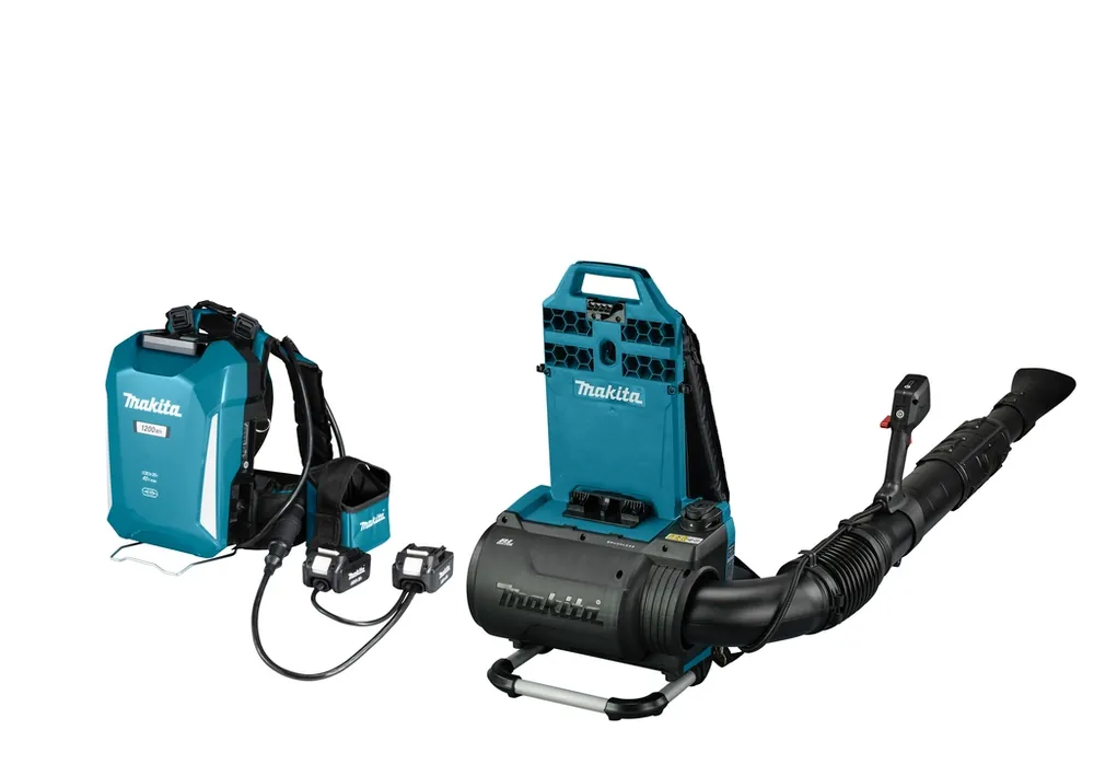 Makita UB002CZ01NX Batterie sac à dos souffleur de feuilles 36V type connecteur + PDC1200 sac à dos