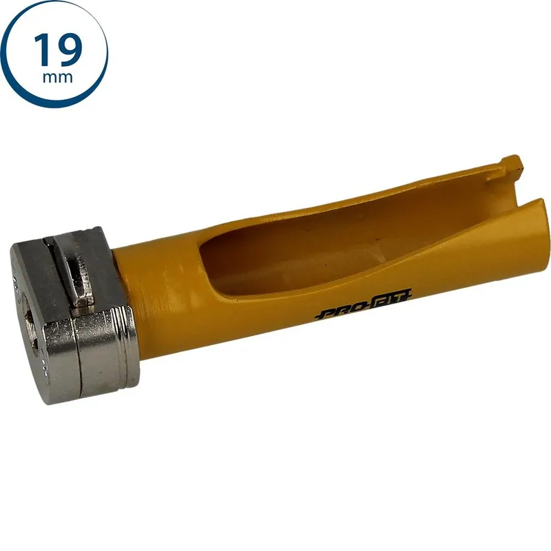 ProFit 09081019 Scie cloche multi-usages 19 mm avec adaptateur intégré