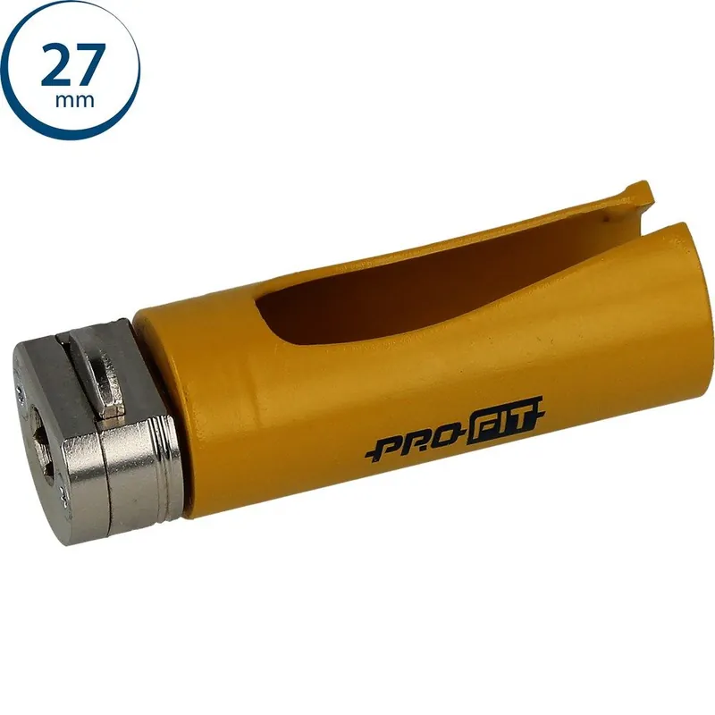 ProFit 09081027 Scie cloche multi-usages 27 mm avec adaptateur intégré