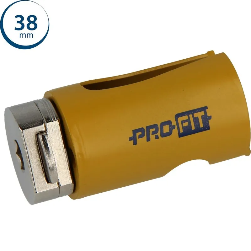 ProFit 09081038 Scie cloche multi-usages 38 mm avec adaptateur intégré