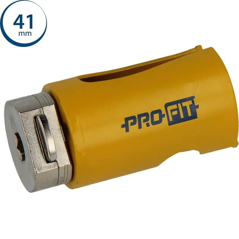 ProFit 09081041 Scie cloche multi-usages 41 mm avec adaptateur intégré