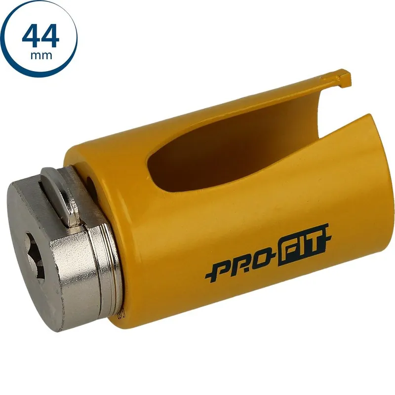 ProFit 09081044 Scie cloche multi-usages 44 mm avec adaptateur intégré