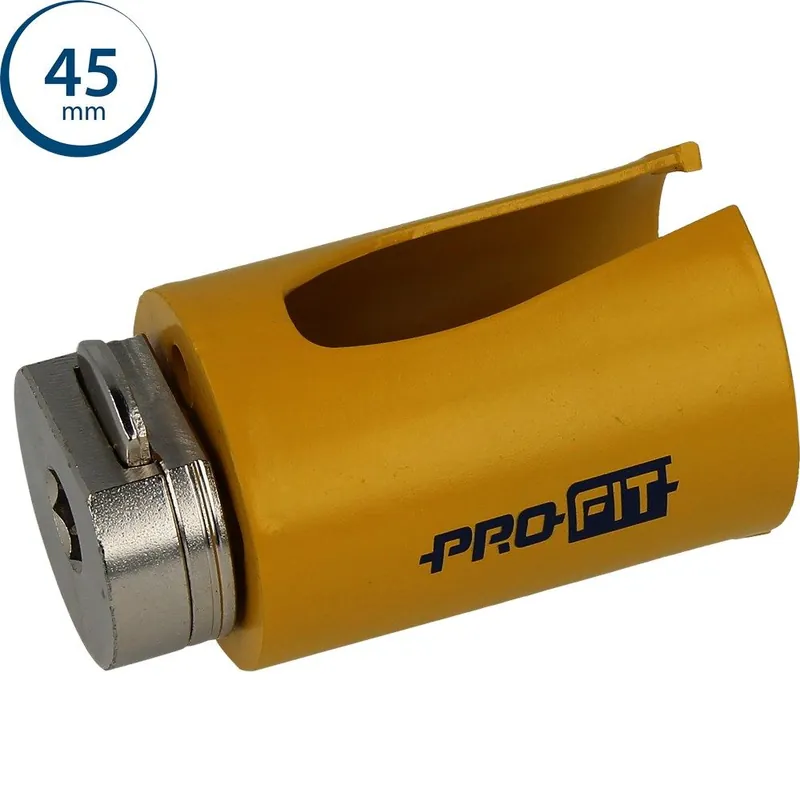 ProFit 09081045 Scie cloche multi-usages 45 mm avec adaptateur intégré