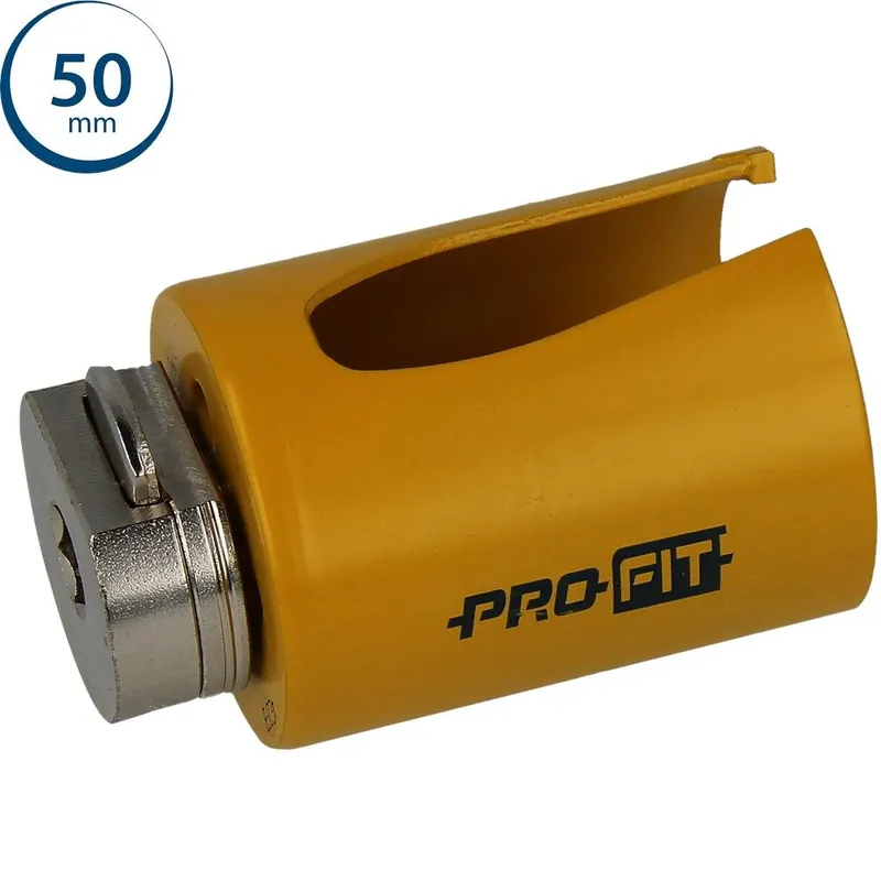 ProFit 09081050 Scie cloche multi-usages 50 mm avec adaptateur intégré