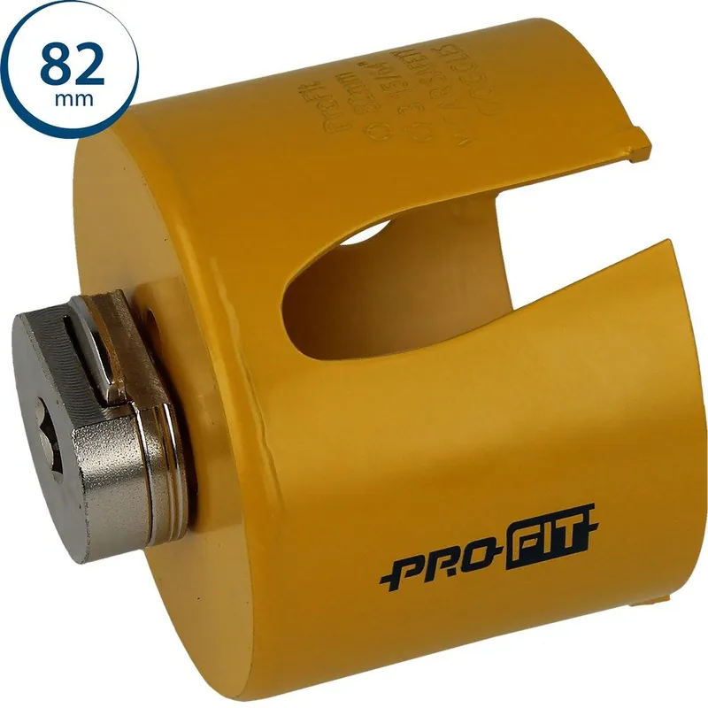 ProFit 09081082 Scie cloche multi-usages 82 mm avec adaptateur intégré