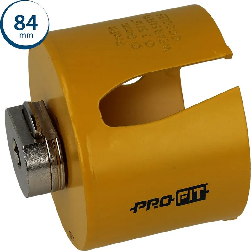 ProFit 09081084 Scie cloche multi-usages 84 mm avec adaptateur intégré