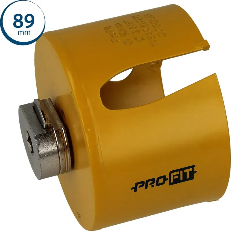 ProFit 09081089 Scie cloche multi-usages 89 mm avec adaptateur intégré