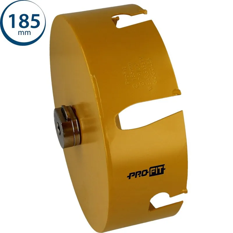 ProFit 09081185 Scie cloche multi-usages 185 mm avec adaptateur intégré