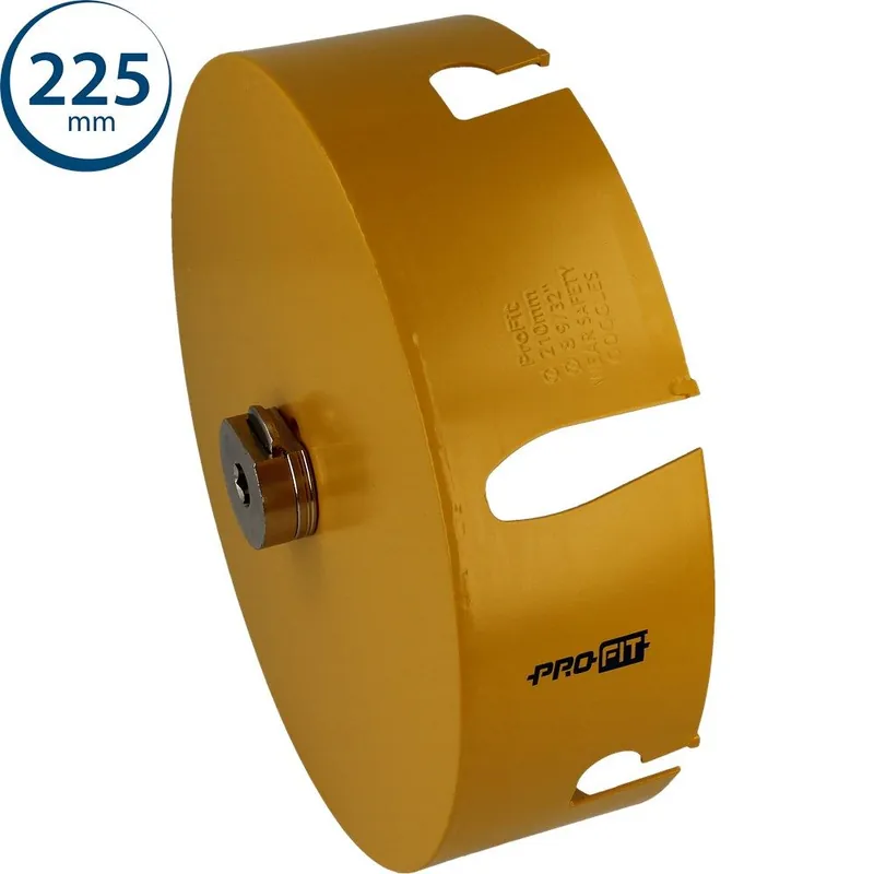 ProFit 09081225 Scie cloche multi-usages 225 mm avec adaptateur intégré