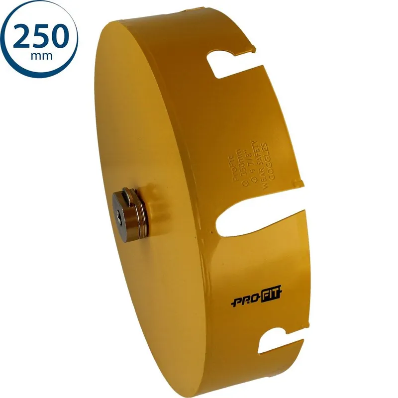 ProFit 09081250 Scie cloche multi-usages 250 mm avec adaptateur intégré