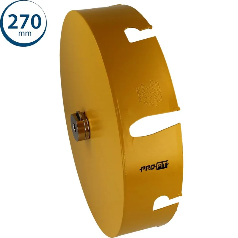 ProFit 09081270 Scie cloche multi-usages 270 mm avec adaptateur intégré