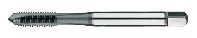 Phantom 226100500 HSS-E PM Taraud machine DIN 371 métrique‘ TiCN‘ acier inoxydable pour trous débouchants M5